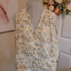 CASLON Linen tank XXL